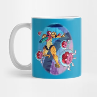 Jumping into battle Mug